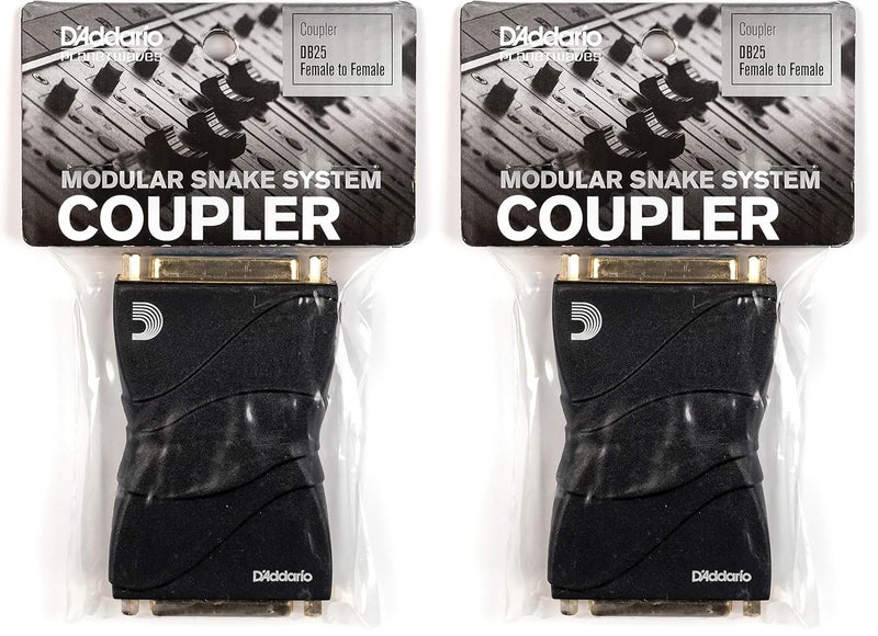 Planet Waves موصل أنثوي D'Addario Accessories Modular Snake DB25 (عبوة من 2) - Image 1